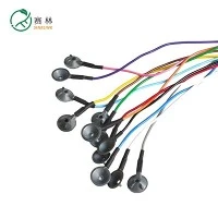 Disposable AgCl ABS EEG Deep Cup Electrode Wire Disposable AgCl ABS EEG Deep Cup Electrode Wire
